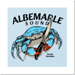 Albemarle Sound, North Carolina Blue Crab Posters and Art